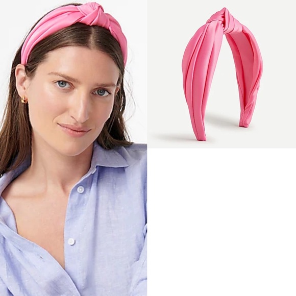 J. Crew Accessories - J. Crew Knot Headband In Satin